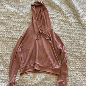 Alo yoga cropped hoodie size small